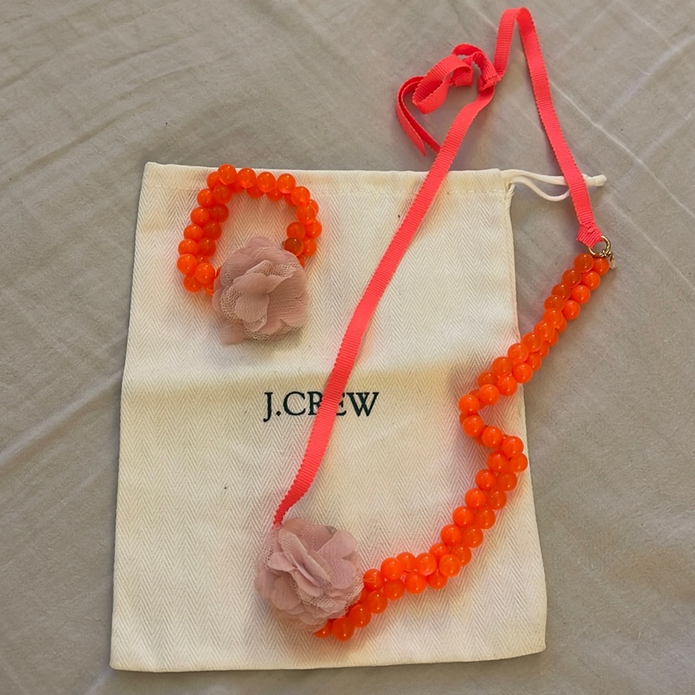 Crewcuts girls bracelet and necklace set